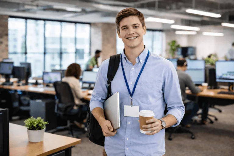 Intern at internship